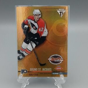 Bruno St. Jacques Rookie Card - Gold #157 Hockey Card